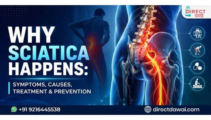 Why Sciatica Happens: Symptoms, Causes, Treatment & Prevention